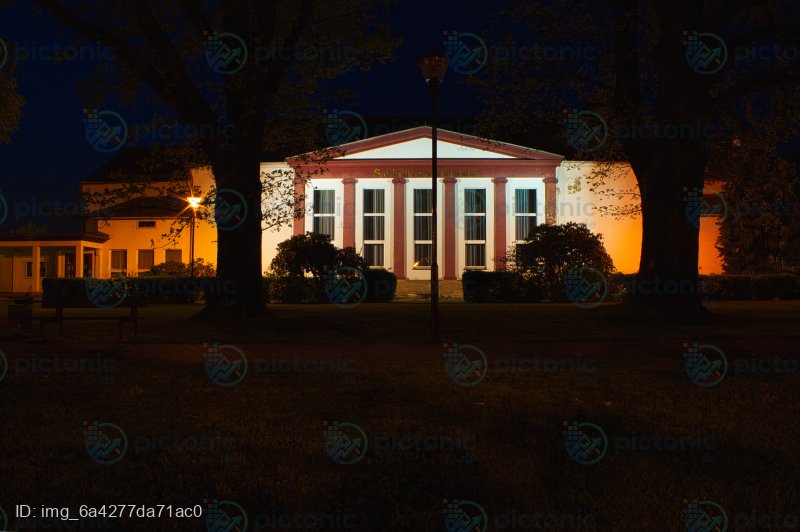 Nachtaufnahme Schützenhaus Stadtroda